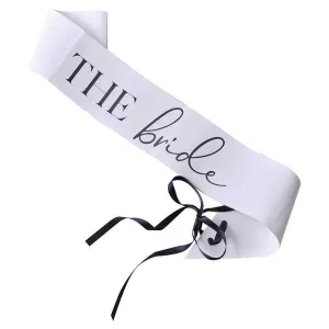 Ginger Ray Future Mrs Bride To Be Hen Party Sash White